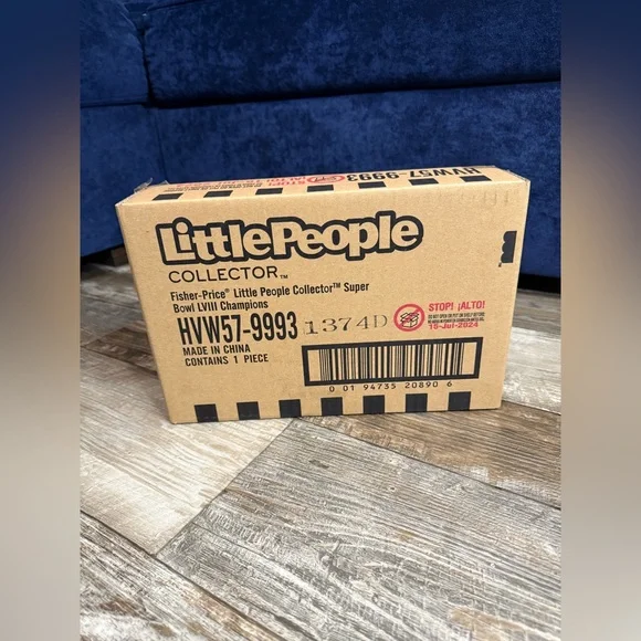 ❤️💛Mattel Little People NFL Chiefs Super Bowl LVIII Champions Playset - Picture 6 of 7